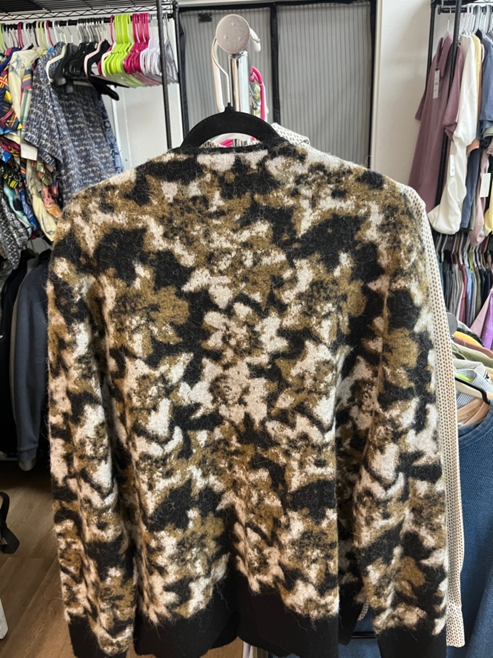 AllSaints Florelle Wool/Alpaca Cardigan NWOT - Picture 5 of 6